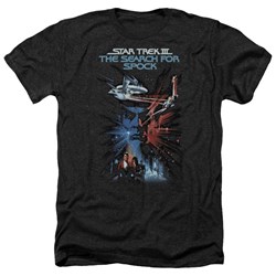 Star Trek - Mens Search For Spock(Movie) Heather T-Shirt