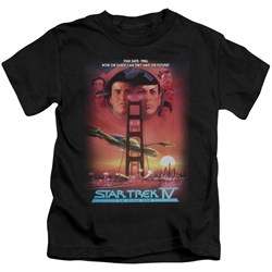 Star Trek - St / The Voyage Home Little Boys T-Shirt In Black