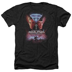 Star Trek - Mens The Final Frontier(Movie) Heather T-Shirt