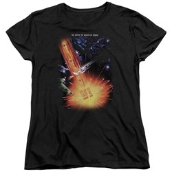 Star Trek - St / The Undiscovered Country Womens T-Shirt In Black