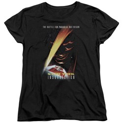 Star Trek - St: Next Gen / Insurrection Womens T-Shirt In Black