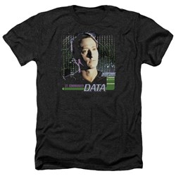 Star Trek - Mens Data Heather T-Shirt