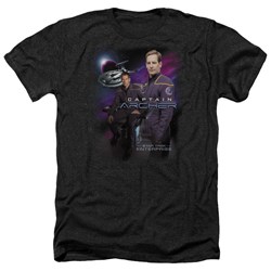 Star Trek - Mens Captain Archer Heather T-Shirt