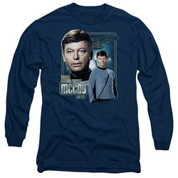Star Trek - Mens Doctor Mccoy Long Sleeve T-Shirt