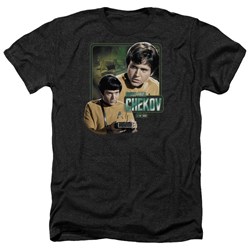 Star Trek - Mens Ensign Chekov Heather T-Shirt