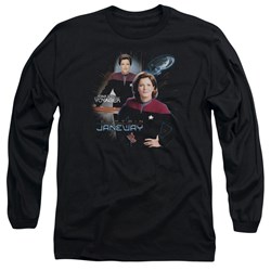 Star Trek - Mens Captain Janeway Long Sleeve T-Shirt
