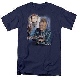 Star Trek - St: Voyager / Neelix Adult T-Shirt In Navy