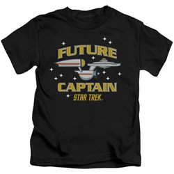 Star Trek - Future Captain Juvee T-Shirt In Black