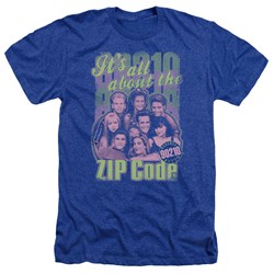 90210 - Mens Zip Code Heather T-Shirt