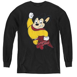 Mighty Mouse - Youth Classic Hero Long Sleeve T-Shirt