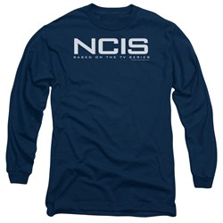 Ncis - Mens Logo Long Sleeve Shirt In Navy
