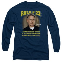 Ncis - Mens Rule 23 Long Sleeve Shirt In Navy