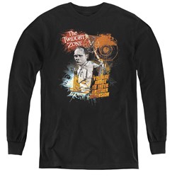 Twilight Zone - Youth Enter At Own Risk Long Sleeve T-Shirt
