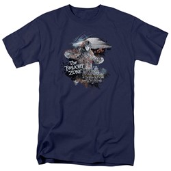 Cbs - Science And Superstition Adult T-Shirt In Navy