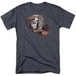 The Twilight Zone - The Norm Adult T-Shirt In Charcoal
