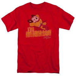 Cbs - I'M Mighty Adult T-Shirt In Red