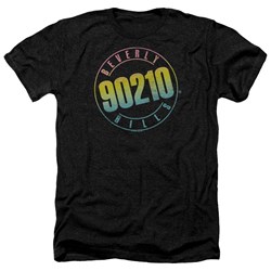 90210 - Mens Color Blend Logo Heather T-Shirt