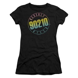 90210 - Juniors Color Blend Logo T-Shirt
