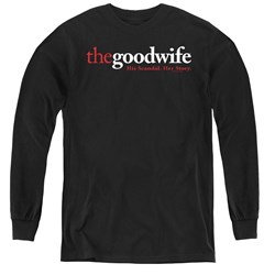 The Good Wife - Youth Logo Long Sleeve T-Shirt