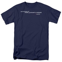The Good Wife - Law Offices Adult T-Shirt In Navy