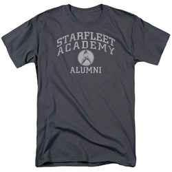 Star Trek - Alumni Adult T-Shirt In Charcoal