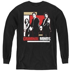 Criminal Minds - Youth Guns Drawn Long Sleeve T-Shirt