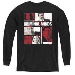 Criminal Minds - Youth Character Boxes Long Sleeve T-Shirt