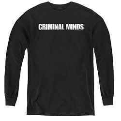 Criminal Minds - Youth Logo Long Sleeve T-Shirt