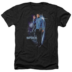 Star Trek - Mens Galactic Spock Heather T-Shirt