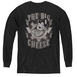 Mighty Mouse - Youth The Big Cheese Long Sleeve T-Shirt