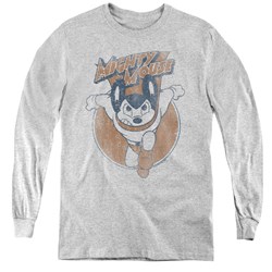 Mighty Mouse - Youth Flying With Purpose Long Sleeve T-Shirt