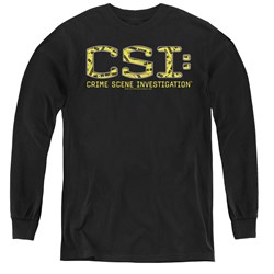 Csi - Youth Collage Logo Long Sleeve T-Shirt