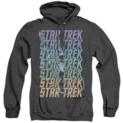 Star Trek - Mens Multi Logo Enterprise Hoodie