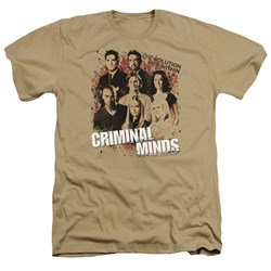 Criminal Minds - Mens Solution Lies Within T-Shirt In Sand