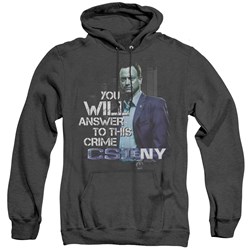 Csi:Ny - Mens You Will Answer Hoodie