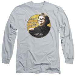 Ncis:La - Mens Hetty Long Sleeve Shirt In Silver