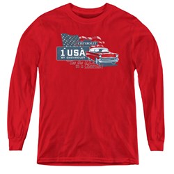 Chevrolet - Youth See The Usa Long Sleeve T-Shirt