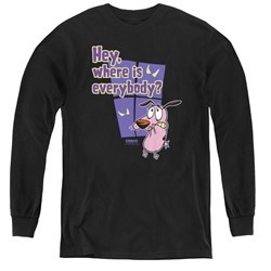 Courage - Youth Where Is Everybody Long Sleeve T-Shirt