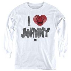 Johnny Bravo - Youth I Heart Johnny Long Sleeve T-Shirt