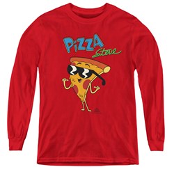 Uncle Grandpa - Youth Pizza Steve Long Sleeve T-Shirt
