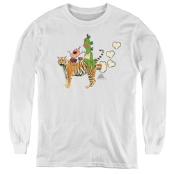 Uncle Grandpa - Youth Fart Hearts Long Sleeve T-Shirt