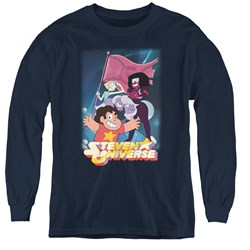 Steven Universe - Youth Crystal Gem Flag Long Sleeve T-Shirt