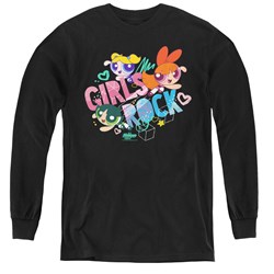 Powerpuff Girls - Youth Girls Rock Long Sleeve T-Shirt