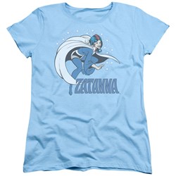 Dc Comics - Zatanna Womens T-Shirt In Light Blue