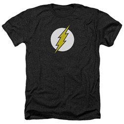 DC Comics - Mens Flash Logo Heather T-Shirt