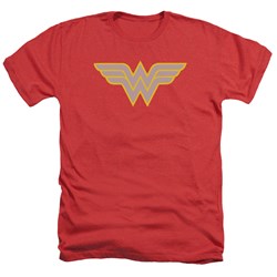 DC Comics - Mens Ww Logo Heather T-Shirt