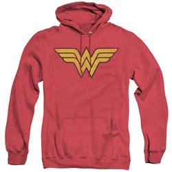 Dc - Mens Wonder Woman Logo Dist Hoodie