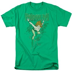 Dc Comics - Poison Ivy Adult T-Shirt In Kelly Green