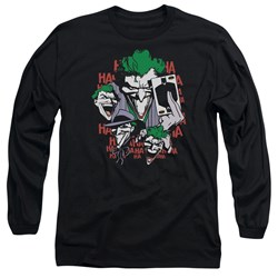 Dc Comics - Mens Four Of A Kind Long Sleeve Shirt In Black