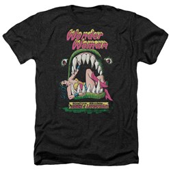 DC Comics - Mens Jaws Heather T-Shirt